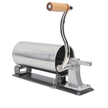 Наполнитель для колбас из нержавеющей стали, 3 л, ручная машина для производства колбас, горизонтальный фильтр