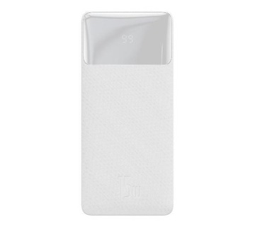 Powerbank Baseus Bipow 20000 mAh 2x USB / USB-C 15W Biały