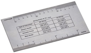 Устройство для измерения действия струны Rock n Ruler