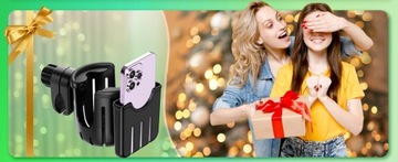 UCHWYT NA KUBEK TELEFON CZARNE DO CIĄGNIKA CIĘŻARÓWKI TIR