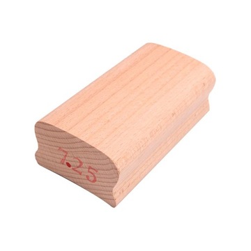 7,25-дюймовая деревянная накладка на гриф с выравниванием ладов