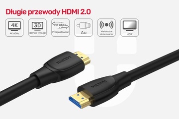 Высокоскоростной кабель Unitek HDMI 2.0 4K C11041BK 5 м