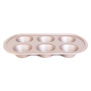 Forma do pieczenia muffinek babeczek 6 szt Salter