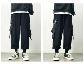 2023 Harem Jogger Pants Men Streetwear Cargo Pants