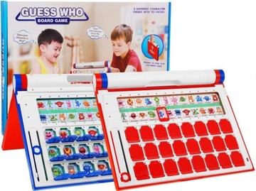 НАСТОЛЬНАЯ ИГРА УГАДАЙ КТО для детей 5, 6, 7, 8 лет.