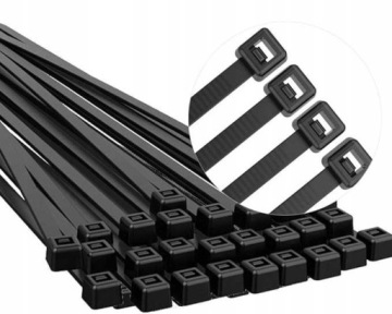 Кабельные стяжки 2,5 х 200 мм – 100 шт.