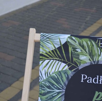 Шезлонг Шезлонги с принтом Печать + Дизайн