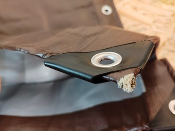 Брезент 8х10м Брезент толщиной 210г/м2 морозостойкий брезент с УФ-защитой