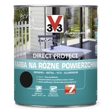 V33 na różne powierzchnie czarny piaskowy 0,75L