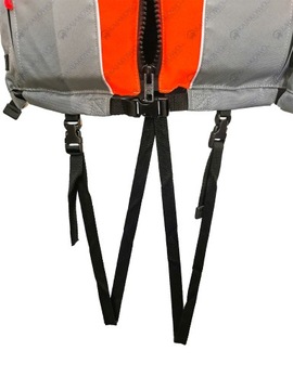 Kamizelka Asekuracyjna SUP Olimp Sport Plus Kapok Szaro-Groszkowa Rozmiar M
