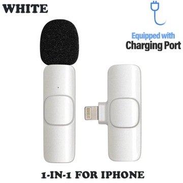 Мини-мини-беспроводной петличный микрофон портативный