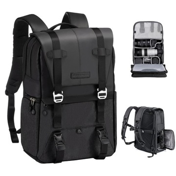 Plecak fotograficzny K&F Concept KF13.087AV5 czarny