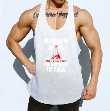 Quick Dry Mesh Gym Tank Tops Men Sleeveless T-shir
