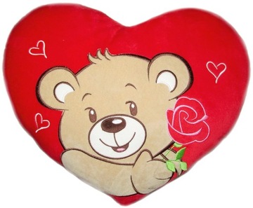 Подушка Teddy Bear Heart - 48см ДЕНЬ СВЯТОГО ВАЛЕНТИНА