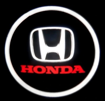 HONDA 2X LED LOGO PROJEKTOR DO AUTA SPIRIOR INSPIRE ODYSSEY CR-Z ELYSION