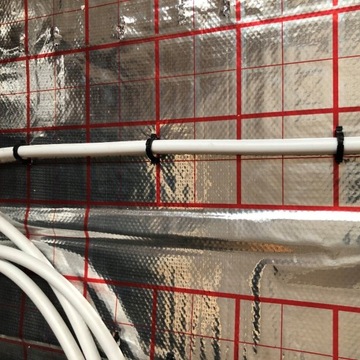 SPINKI KLIPSY 50MM DO PODŁOGÓWKI PEX TAKERA 250SZT