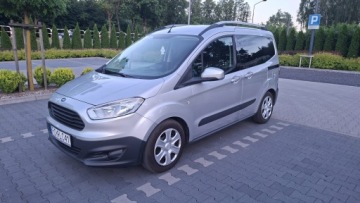 Ford Transit Courier I Van 1.0 EcoBoost 100KM 2018 FORD TRANSIT COURIER faktura VAT 23%, klima, android, kamera, czujniki, hak