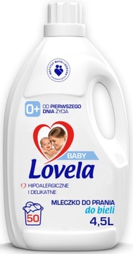 LOVELA BABY PŁYN DO PRANIA WHITE SILNY TRWAŁY 4,5L