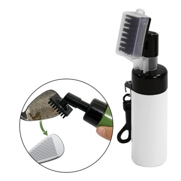 Щетка для гольф-клуба Очиститель канавок Щетка для бутылки с водой Распыление белой воды