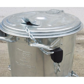 Цепной замок для мусорного ведра 80 л - 1100 л