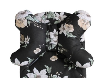 Вкладыш в коляску Kimberly XL + подушка + накладки, лямки и повязка на голову.