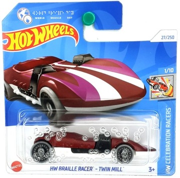 HOT WHEELS HW BRAILLE RACER - TWIN MILL NOWY 2024
