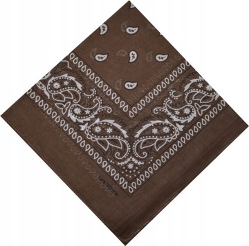 BANDAMKA chustka BANDANA bawełna bandama 53x53