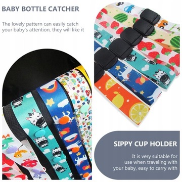 Bidon Sippy Cup Smycz Pasek 3 Szt