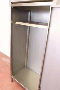 Шкаф с желобом для стирки белья, нержавеющая сталь