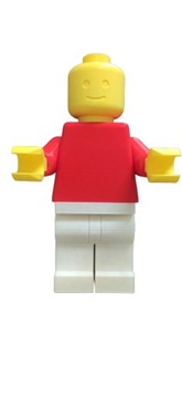Uchwyt na papier toaletowy LEGO MAN Czerwono Biały