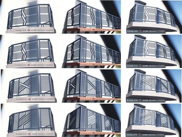 балюстрада перила современный забор балкон