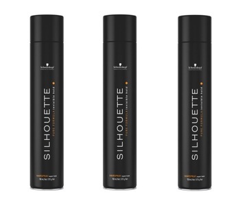 SCHWARZKOPF SILHOUETTE SUPER HOLD HAIRSPRAY 750X3