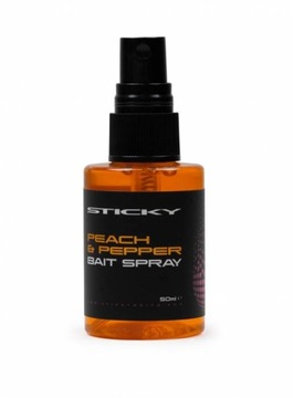 STICKY BAITS Dip PEACH & PEPPER BAIT SPRAY 50ml
