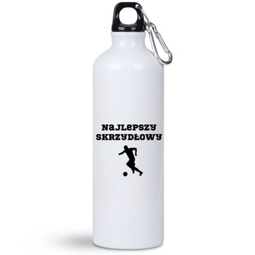 Butelka/bidon 800 ml prezent dla skrzydłowego, skrzydłowy, zawodnik, futbol
