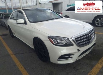 Mercedes Klasa S W223/V223 2020 Mercedes-Benz Klasa S 2020, 4.0L, S 560, po kr...