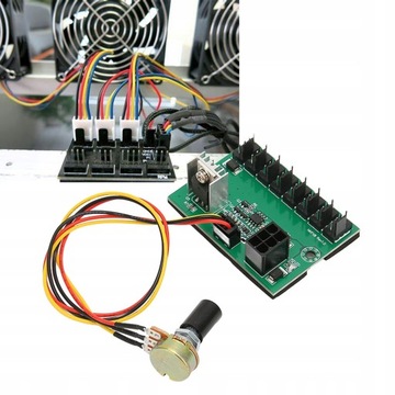 КОНТРОЛЛЕР ВЕНТИЛЯТОРА PWM 6PIN ПК 12В