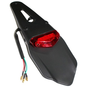 LAMPA TYŁ LED Z BŁOTNIKIEM cross enduro ktm suzuk