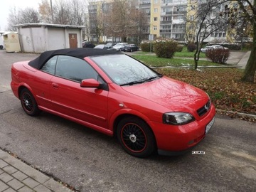 Opel Astra G Cabrio 1.6 16V 101KM 2001 Opel Astra Opel Astra G Cabrio Stan Kolekcjonerski Zamiana 1.6 Benzyna, zdjęcie 18