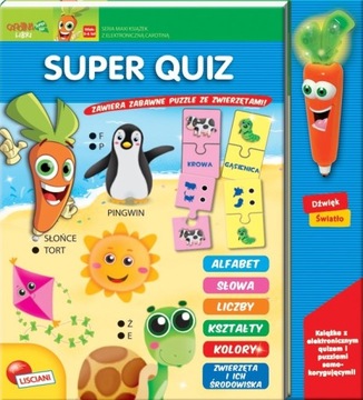 PL78298 KSIĄŻECZKA ELEKTRONICZNA SUPER QUIZ