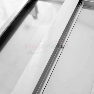 Стол рабочий GASTRONOMY с ПОЛКОЙ 180х60, настенный, нержавеющая сталь