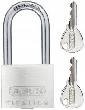 KŁÓDKA DŁUGA ABUS TITALIUM 727 40MM HB40 NA KLUCZ