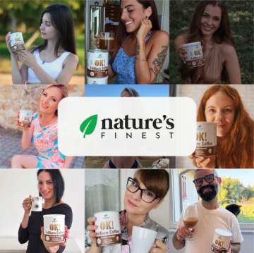 Nature's Finest OK!Fatburn Coffee - энергетическая подпитка, сжигание жира (3 шт.)