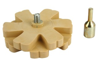 РЕЗИНОВЫЙ ДИСК ДЛЯ СНЯТИЯ КЛЕЯ, АДАПТЕР ДЛЯ сверл