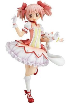 FIGURKA ANIME Madoka Magica Kaname Kyuubey GoodSmi