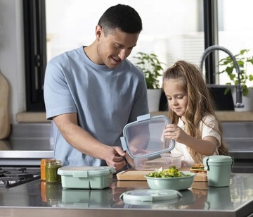 КОНТЕЙНЕР ДЛЯ СУПА CURVER 0,6 Л FOOD LUNCHBOX ECO ДЛЯ МИКРОВОЛН