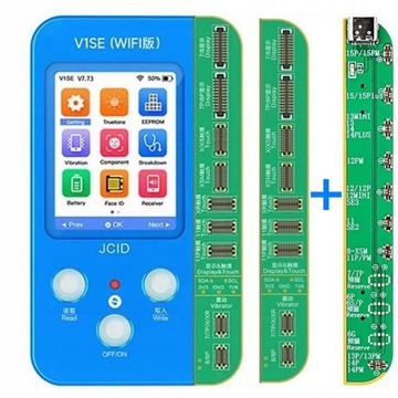 Programator serwisowy LCD True Tone iPhone JCID V1SE WiFi + płytka baterii