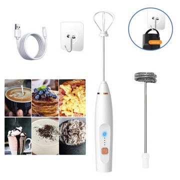 PIENIACZ UBIJACZ DO MLEKA KAWY MINI MIKSER 3 w 1