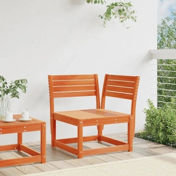 Садовое угловое сиденье, восково-коричневый, 73x73x78 см, сосна