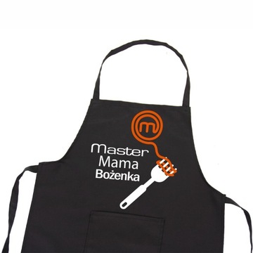 FARTUCH KUCHENNY DZIEŃ MAMY MAMA MASTERCHEF + IMIĘ