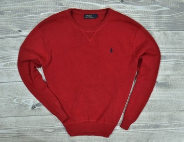 RALPH LAUREN Bawełniany Sweter Męski Premium / L